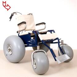 Schneerolluhl, Strandrollstuhl